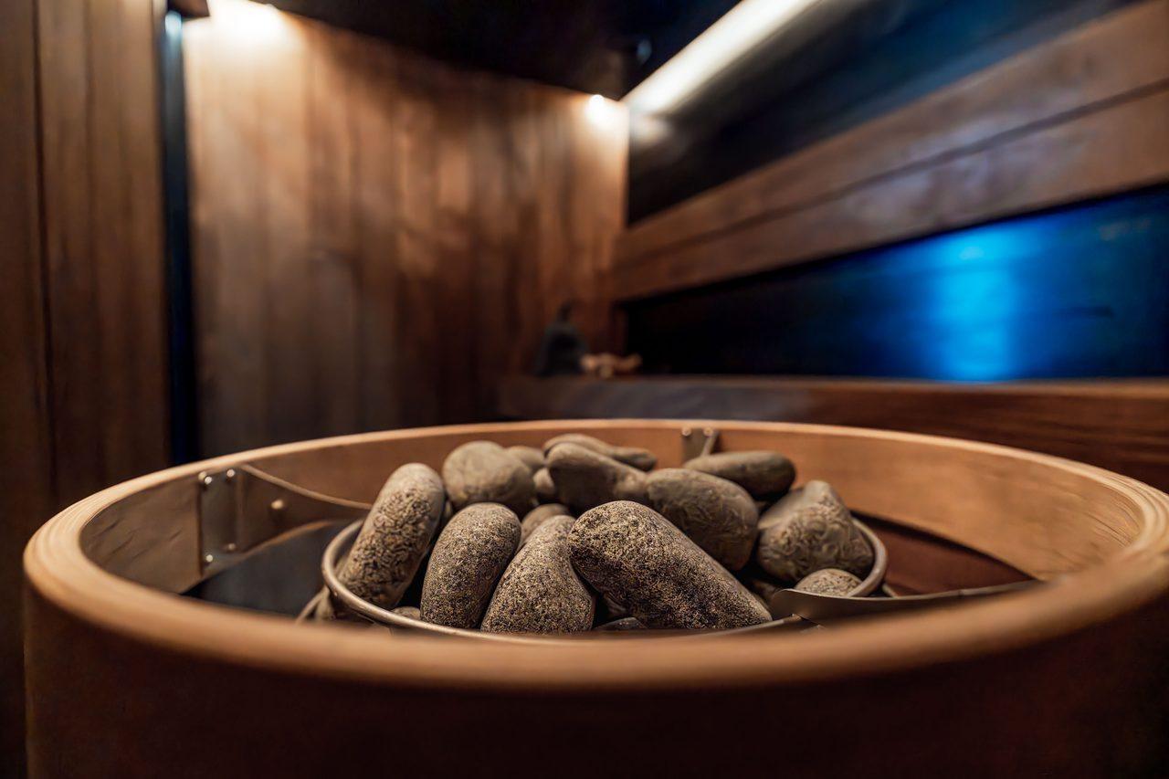 Hamam, sauna ve masaj alanı görseli